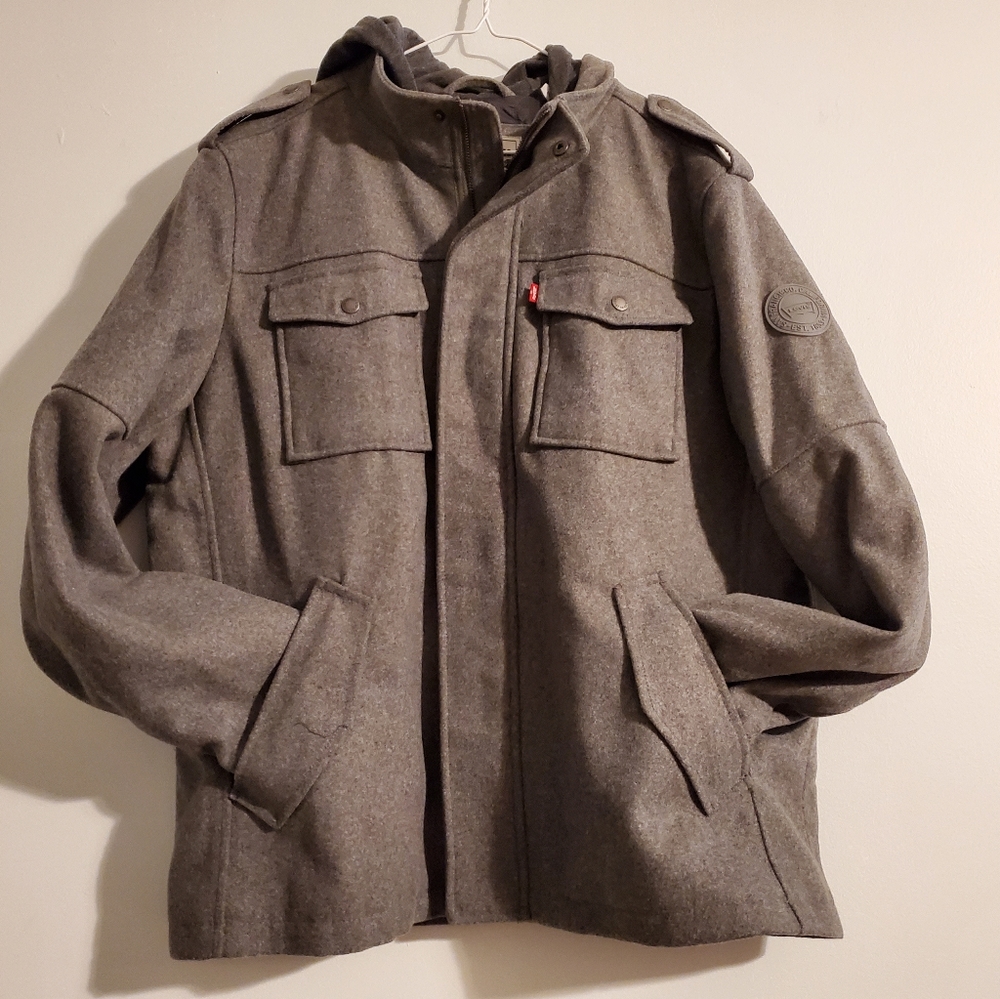 LEVI STRAUSS & CO MENS GREY COLOR XL